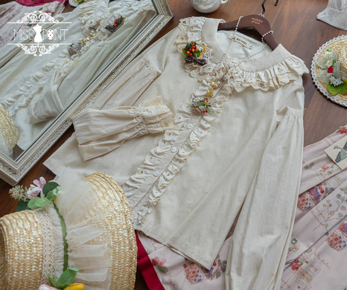Miss Point Forest Book Cotton Lolita Blouse