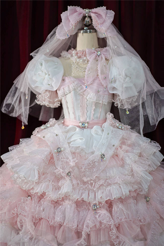 Henrietta Moonlight Crystal Dreams Super Luxury Lolita Skirt, Top and Accessories