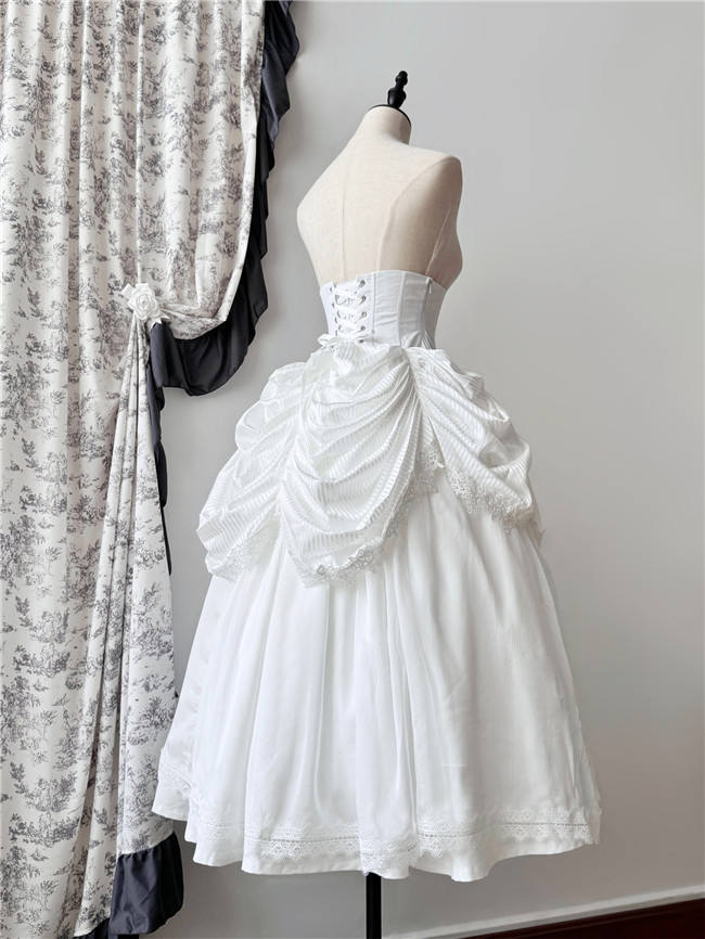 Sleepwalk Fishbone Lolita Skirt
