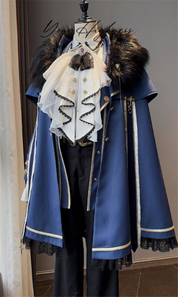 Your Highness The Oath of the Brave Military Lolita Jacket, Cape and Blouse
