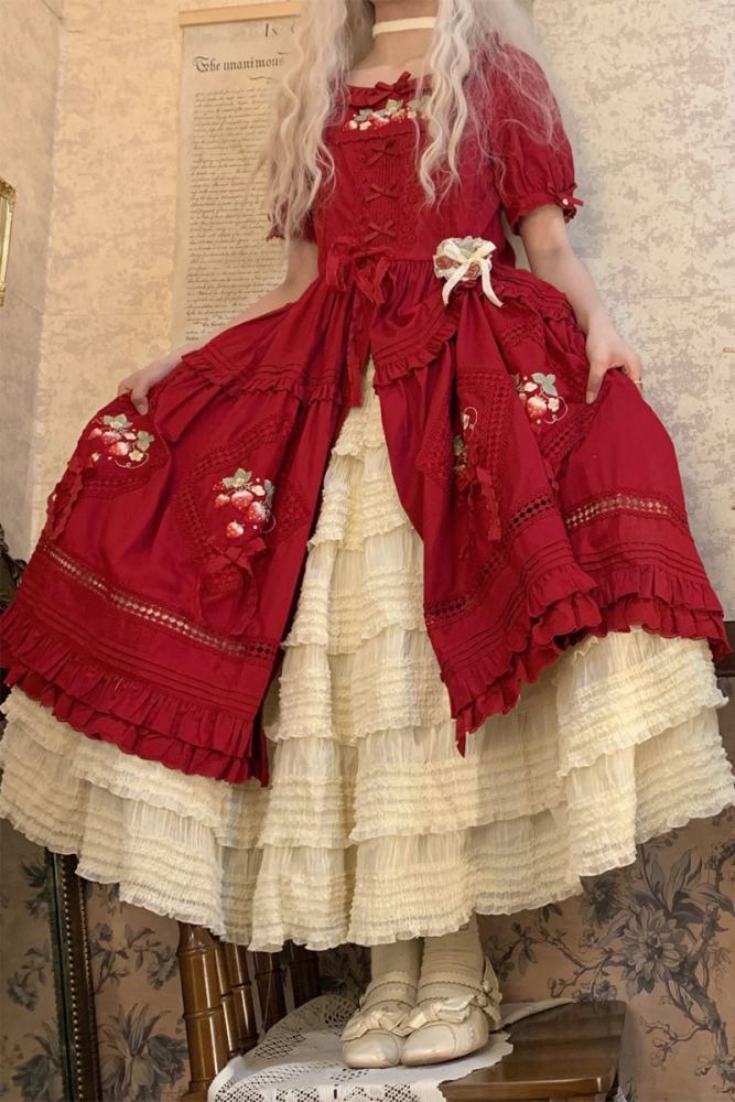 Miss Point Tiered Lolita Underskirt