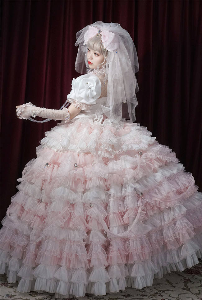 Henrietta Moonlight Crystal Dreams Super Luxury Lolita Skirt, Top and Accessories