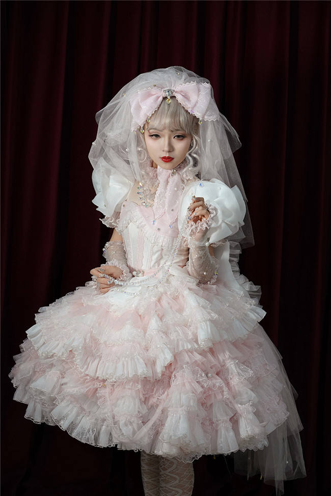 Henrietta Moonlight Crystal Dreams Super Luxury Lolita Skirt, Top and Accessories