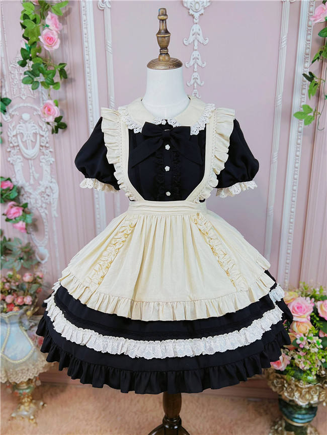 Earl's Young Servant Maid Lolita Dress and Apron