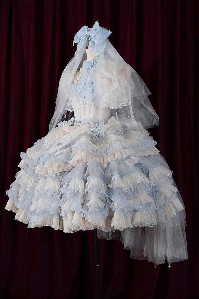 Henrietta Moonlight Crystal Dreams Super Luxury Lolita Skirt, Top and Accessories