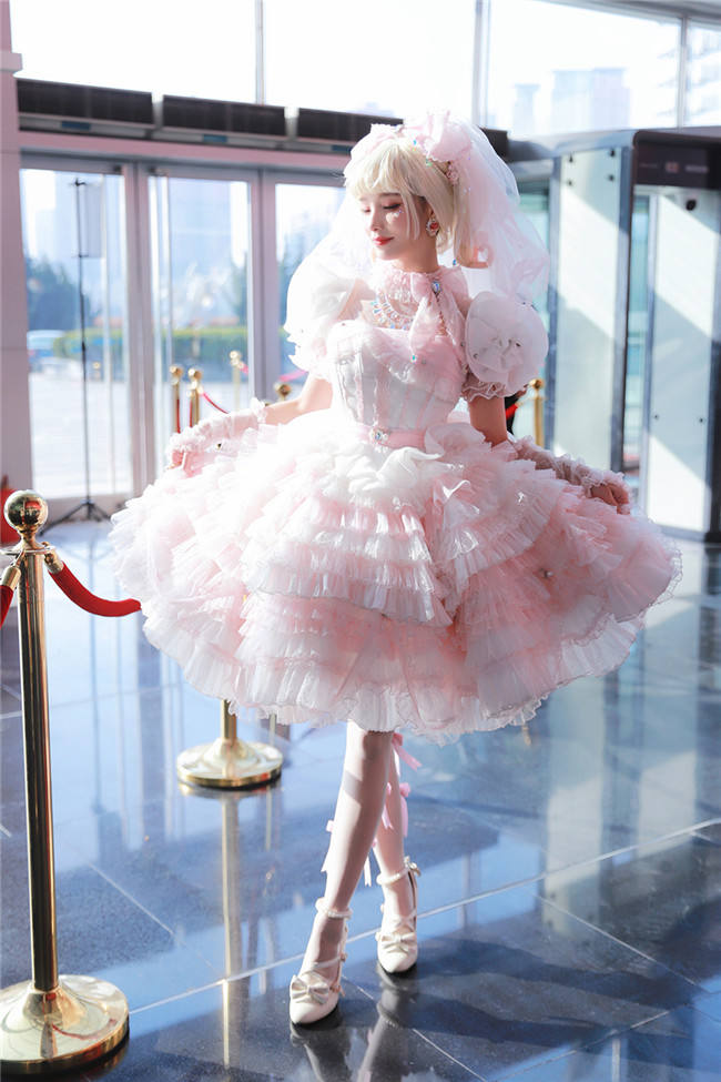 Henrietta Moonlight Crystal Dreams Super Luxury Lolita Skirt, Top and Accessories