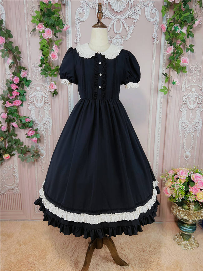 Earl's Young Servant Maid Lolita Dress and Apron