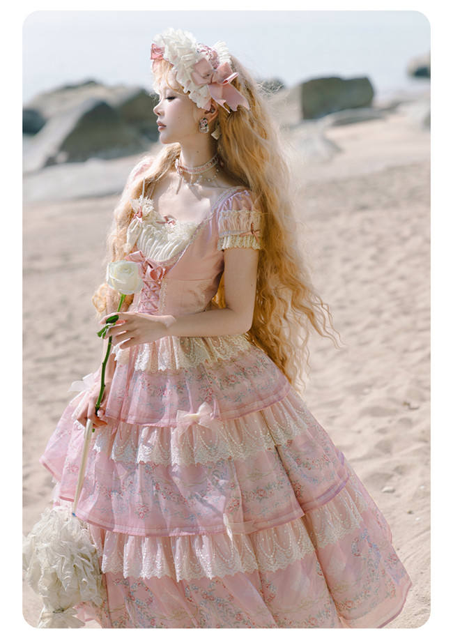 Summer Fairy Villandli Gardens Lolita One Piece