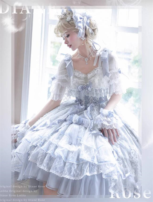 Maiye Original Diane Rose Hime Lolita Dress