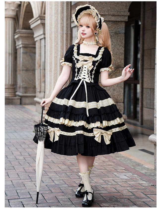 Withpuji Chapter Seven Nights Lolita One Piece and Accessories