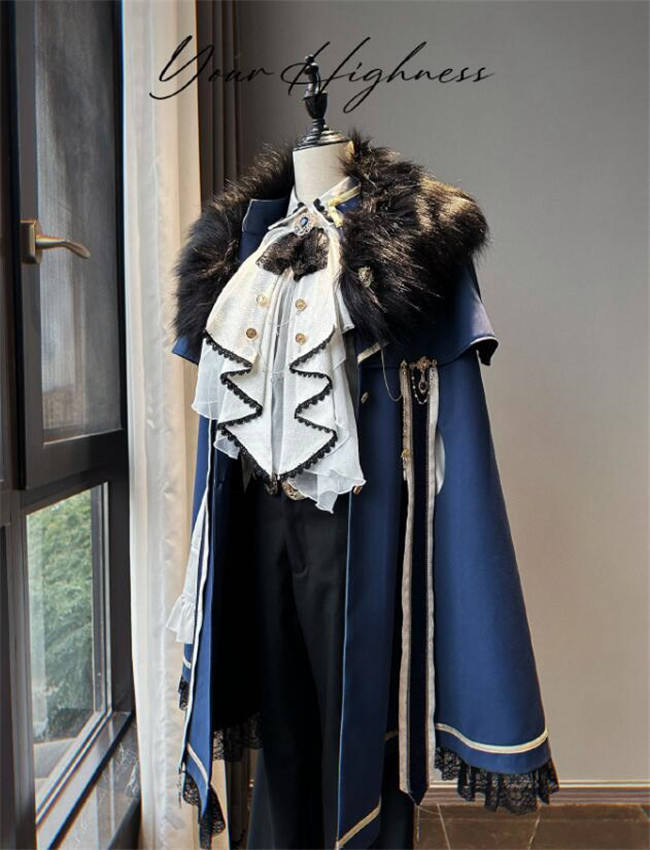 Your Highness The Oath of the Brave Military Lolita Jacket, Cape and Blouse