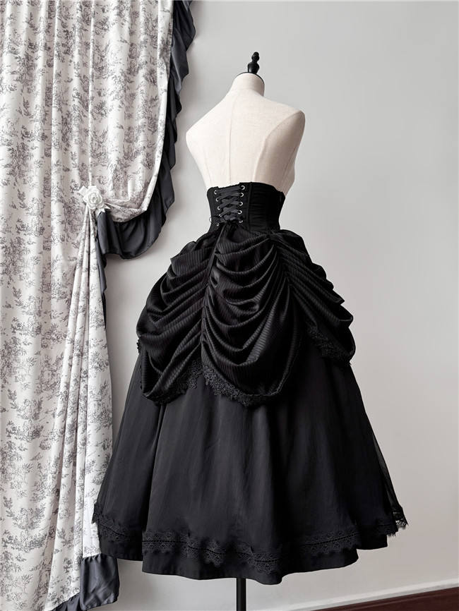 Sleepwalk Fishbone Lolita Skirt