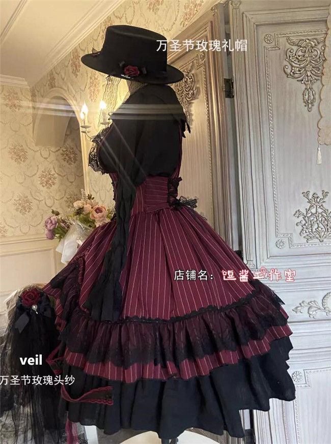 Miss Vampire Halloween Lolita Dress and Accessories