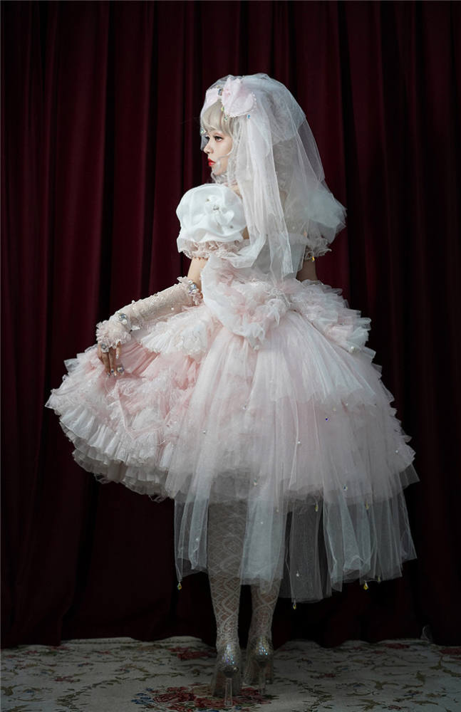 Henrietta Moonlight Crystal Dreams Super Luxury Lolita Skirt, Top and Accessories