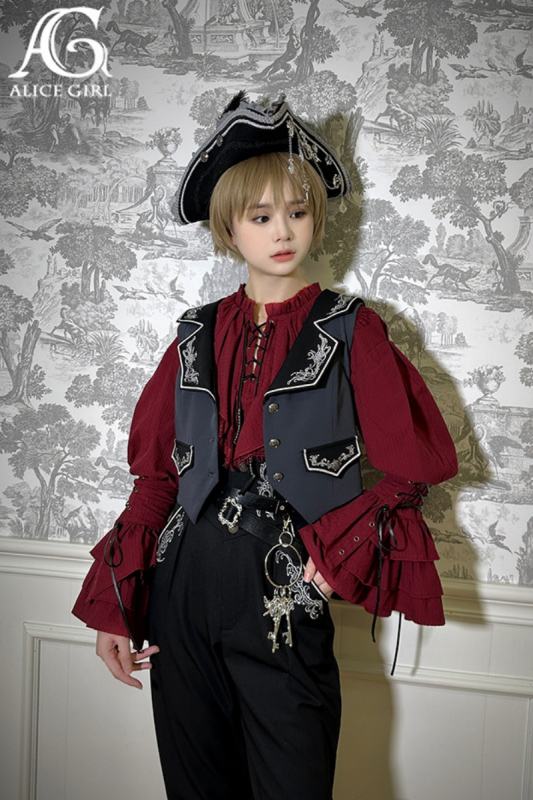 Alice Girl Nautical Treasure Hunt Guide Lolita Vest