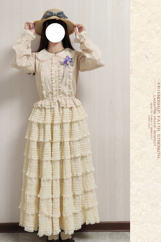 Miss Point Tiered Lolita Underskirt