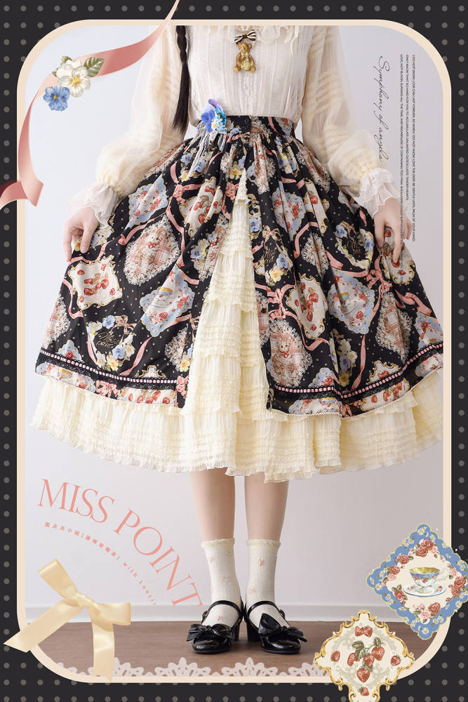 Miss Point Tiered Lolita Underskirt