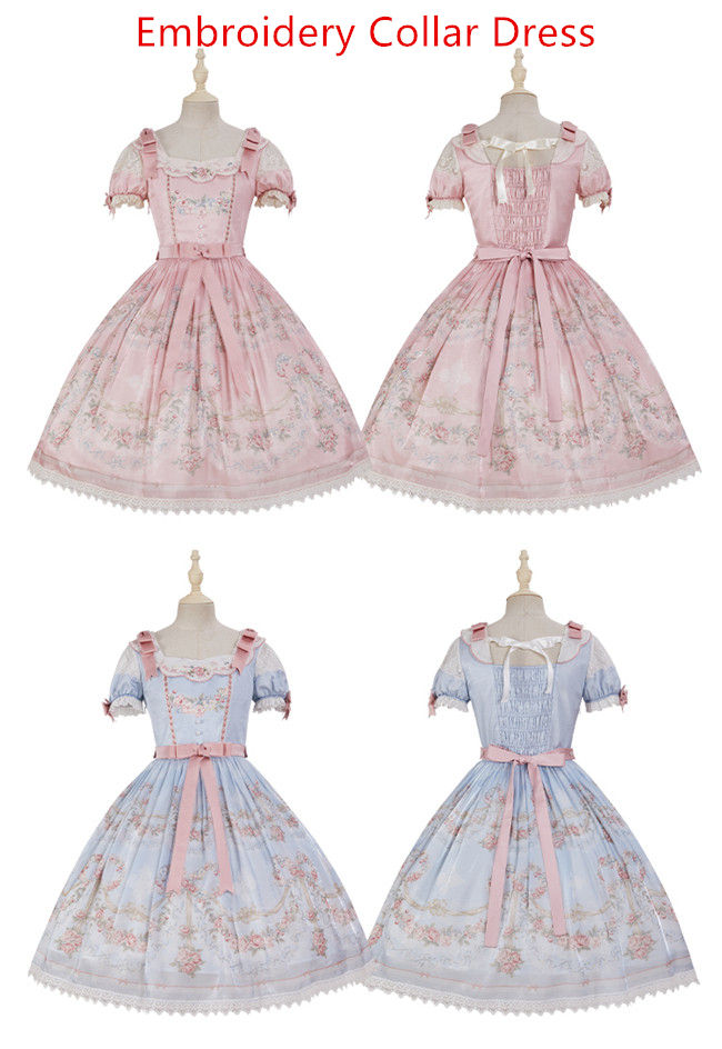 Summer Fairy Villandli Gardens Lolita One Piece