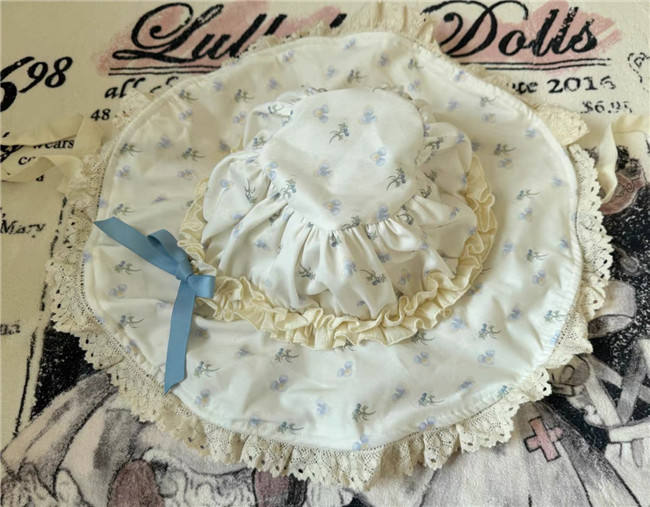 Lamb Blueberry Tower Sweet Lolita Jumpers, Salopette, Blouse and Accessories