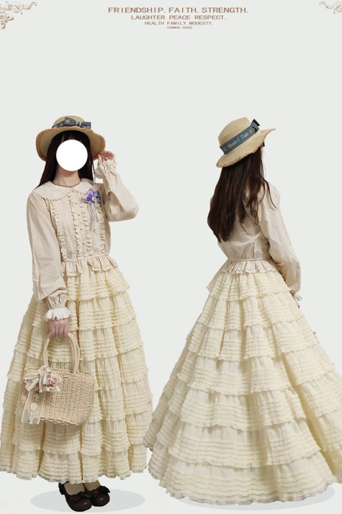 Miss Point Tiered Lolita Underskirt