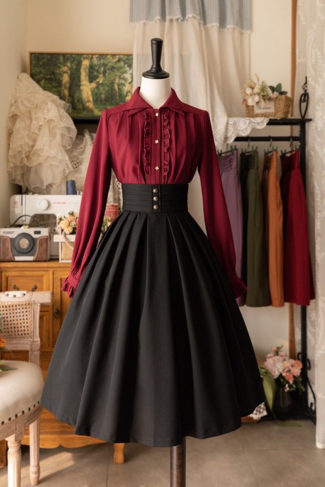 Forest Wardrobe Forest Basket Classic Lolita Blouse
