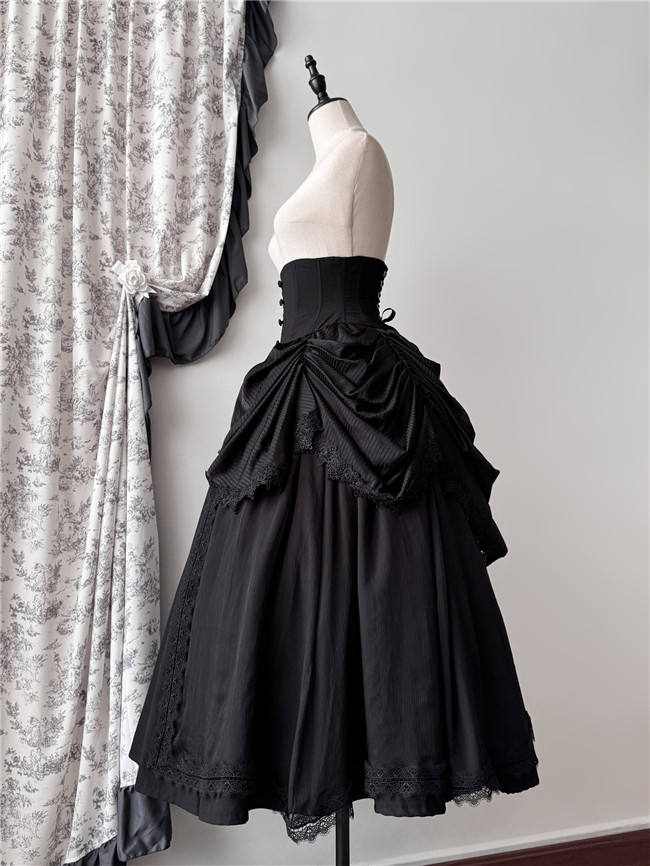 Sleepwalk Fishbone Lolita Skirt