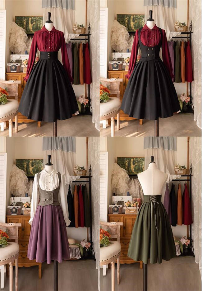Forest Wardrobe Forest Basket Classic Lolita Skirt