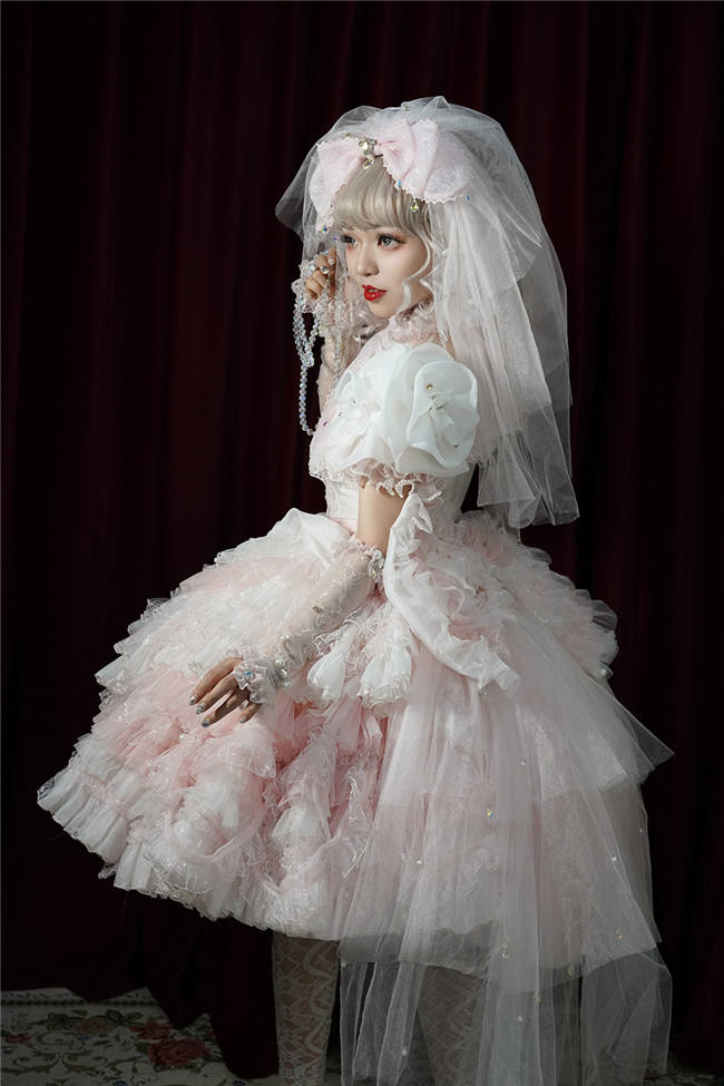 Henrietta Moonlight Crystal Dreams Super Luxury Lolita Skirt, Top and Accessories