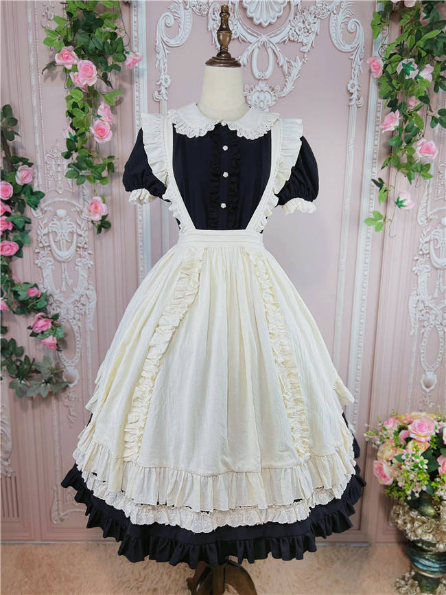 Earl's Young Servant Maid Lolita Dress and Apron