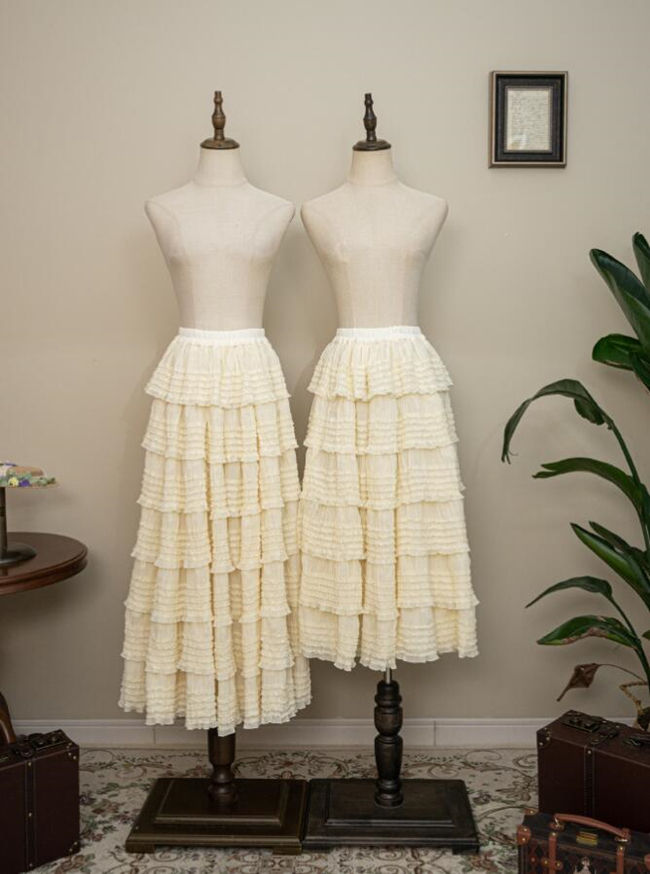Miss Point Tiered Lolita Underskirt
