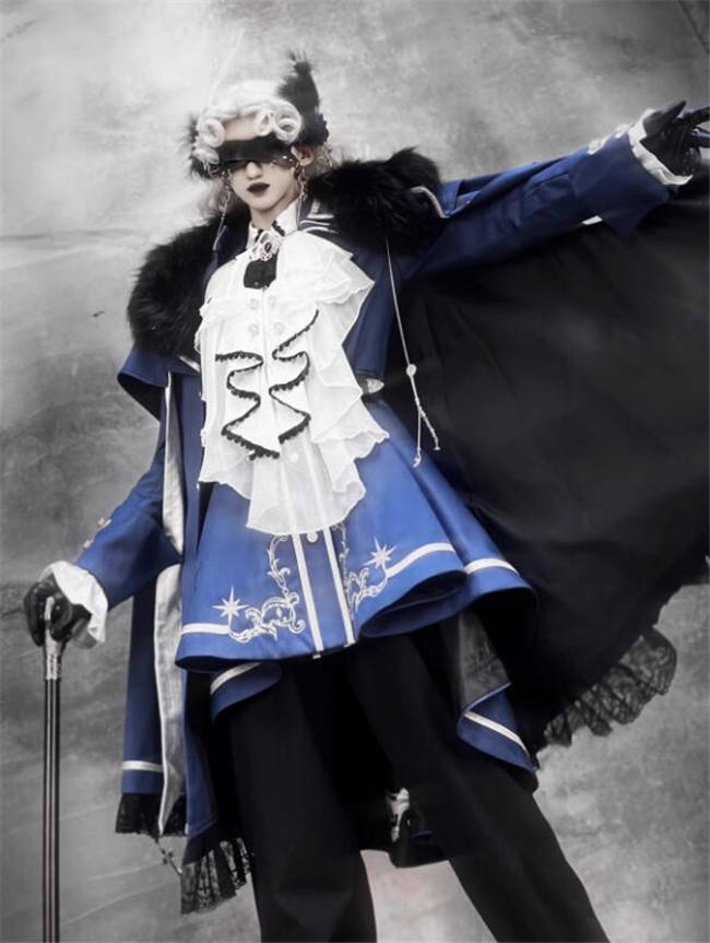 Your Highness The Oath of the Brave Military Lolita Jacket, Cape and Blouse