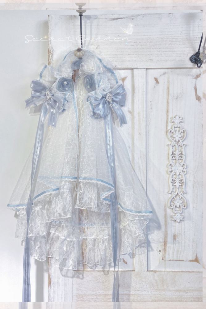Maiye Diane Rose Hime Lolita Princess Headdress Wristcuffs Tailing