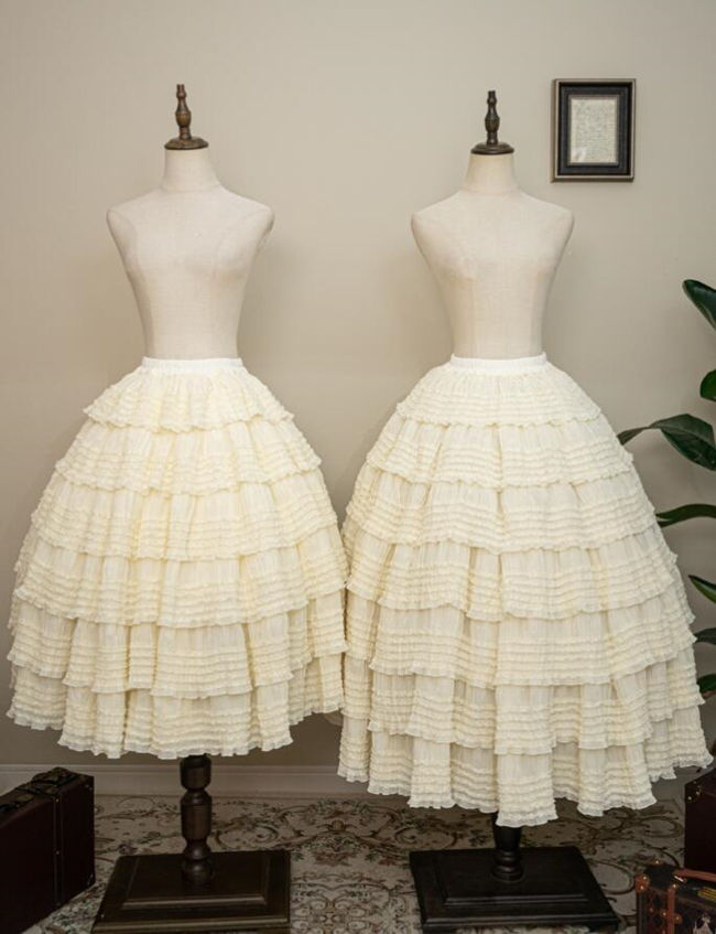 Miss Point Tiered Lolita Underskirt