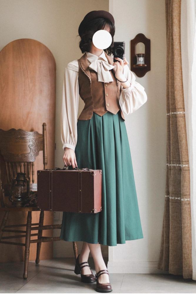 Forest Wardrobe Forest Basket Classic Lolita Blouse
