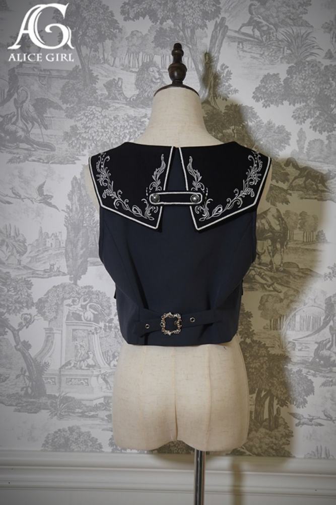 Alice Girl Nautical Treasure Hunt Guide Lolita Vest
