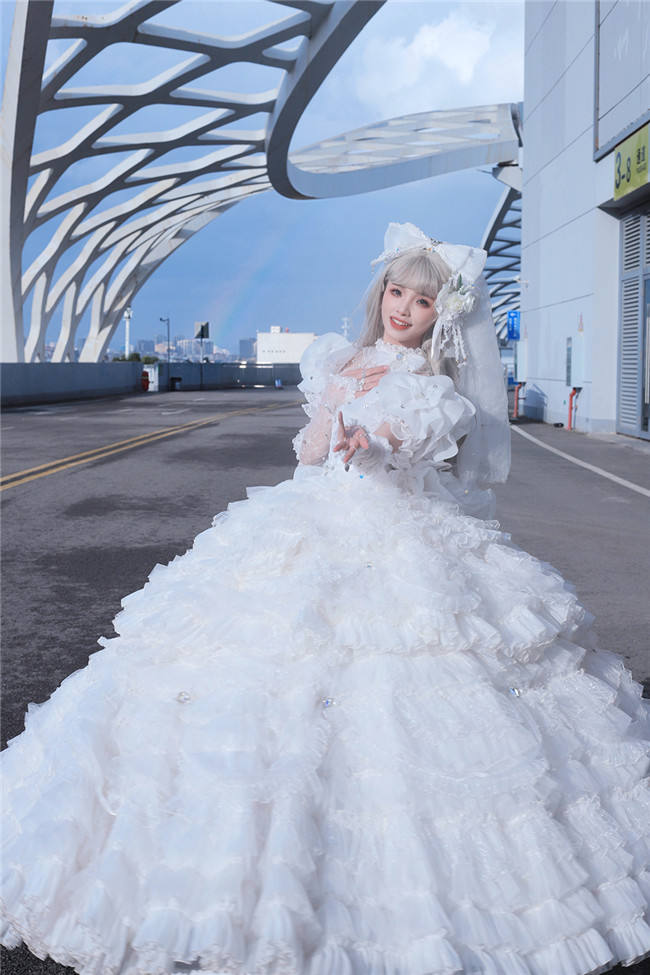 Henrietta Moonlight Crystal Dreams Super Luxury Lolita Skirt, Top and Accessories