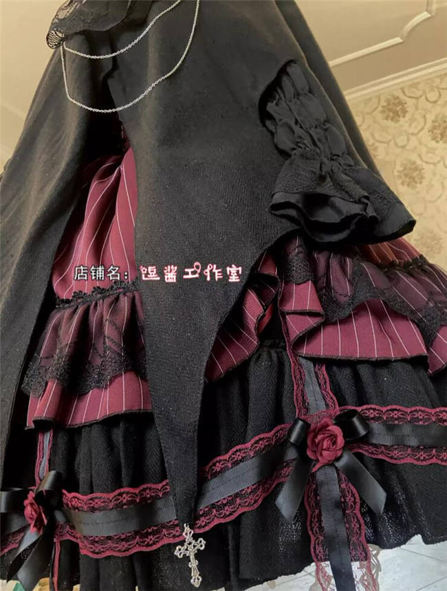 Miss Vampire Halloween Lolita Dress and Accessories