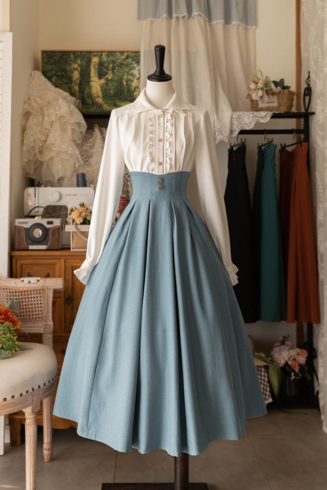 Forest Wardrobe Forest Basket Classic Lolita Blouse