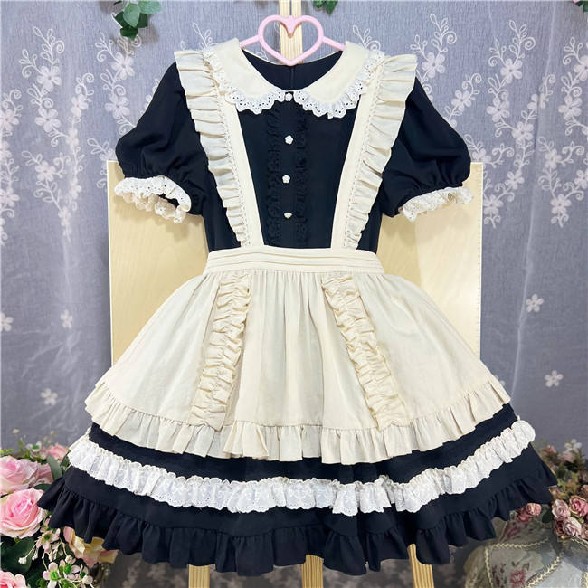 Earl's Young Servant Maid Lolita Dress and Apron