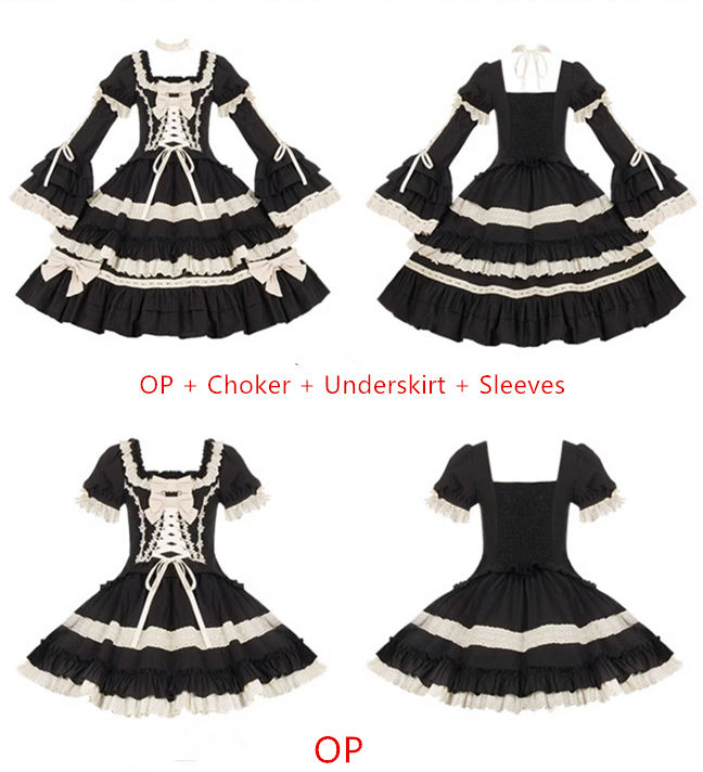 Withpuji Chapter Seven Nights Lolita One Piece and Accessories