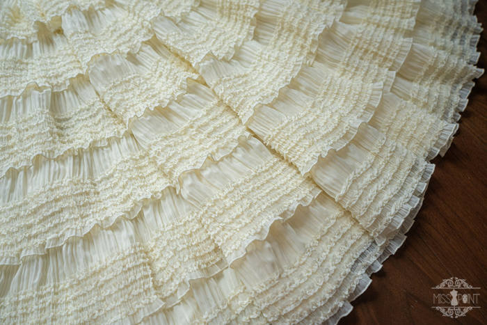 Miss Point Tiered Lolita Underskirt