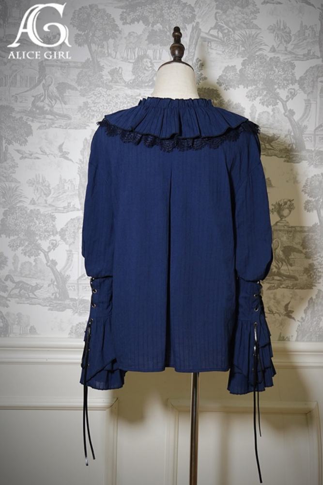 Alice Girl Nautical Treasure Hunt Guide Lolita Blouse