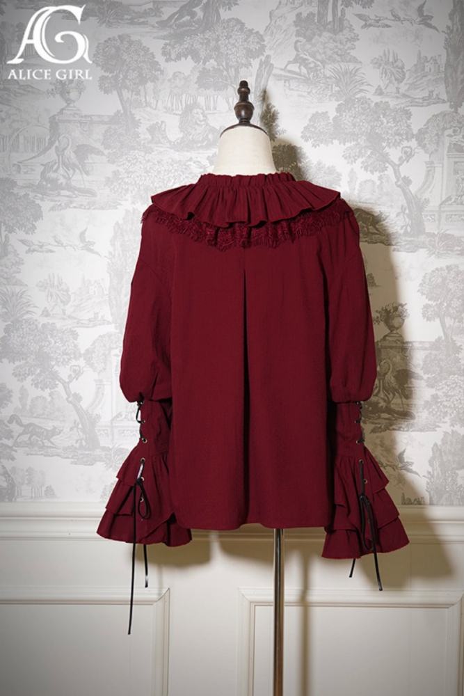 Alice Girl Nautical Treasure Hunt Guide Lolita Blouse