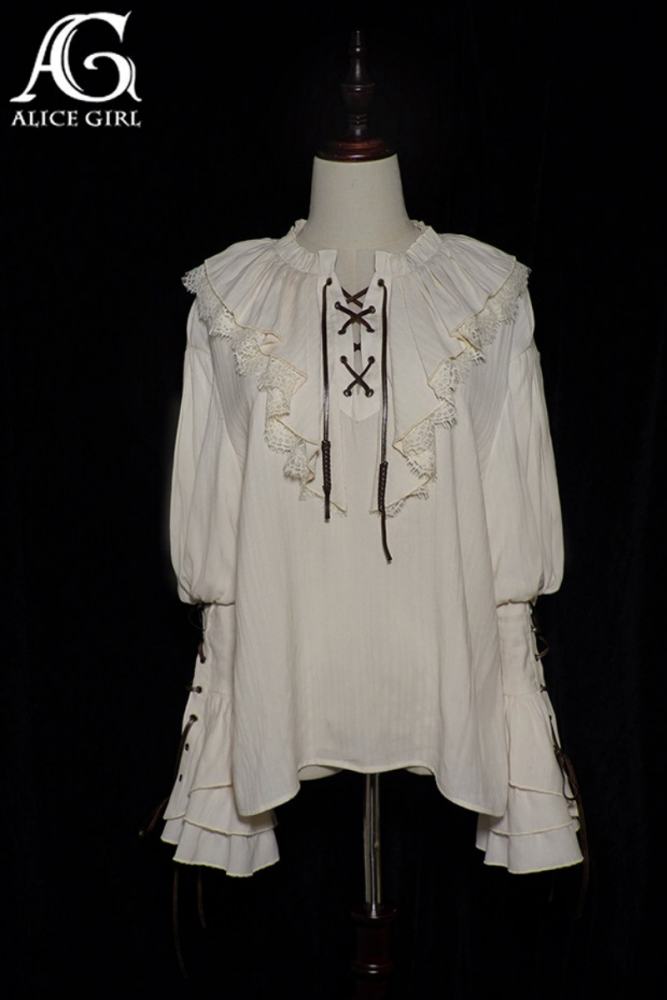 Alice Girl Nautical Treasure Hunt Guide Lolita Blouse