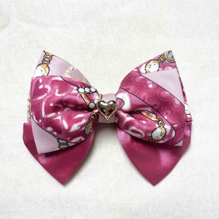 LilGyaru Himegyaru Gal Style Shirt Skirt and Bow Hairpin
