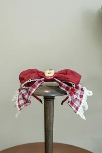 Miss Point Apple Grove Lolita Accessories Headbow/Triangular Scarf/Beret/Apron