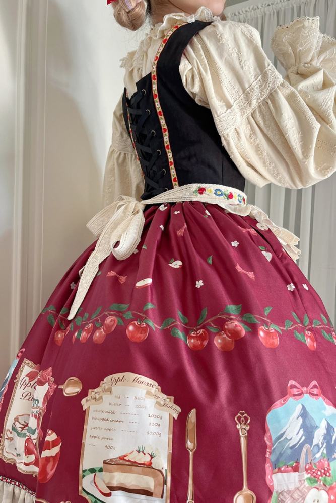 Miss Point Apple Grove Dirndl Dress Lolita Jumpers
