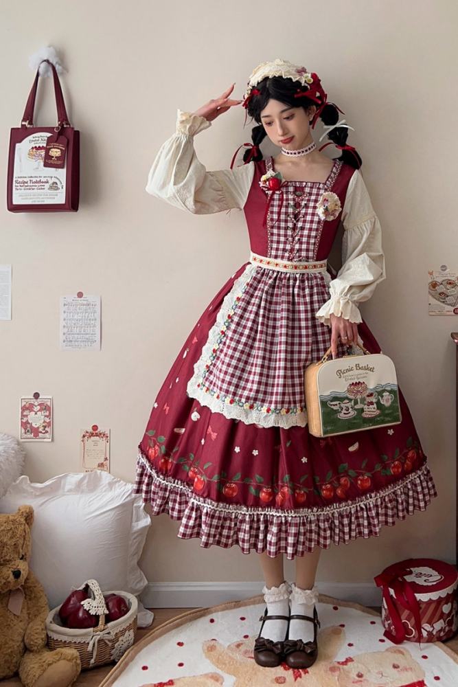 Miss Point Apple Grove Dirndl Dress One Piece