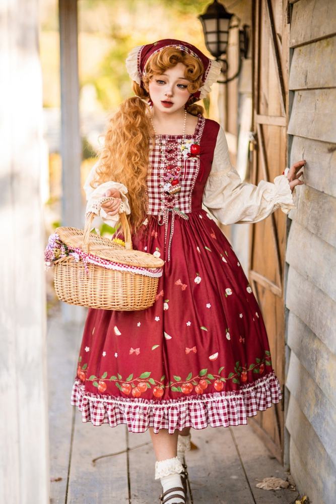Miss Point Apple Grove Dirndl Dress One Piece