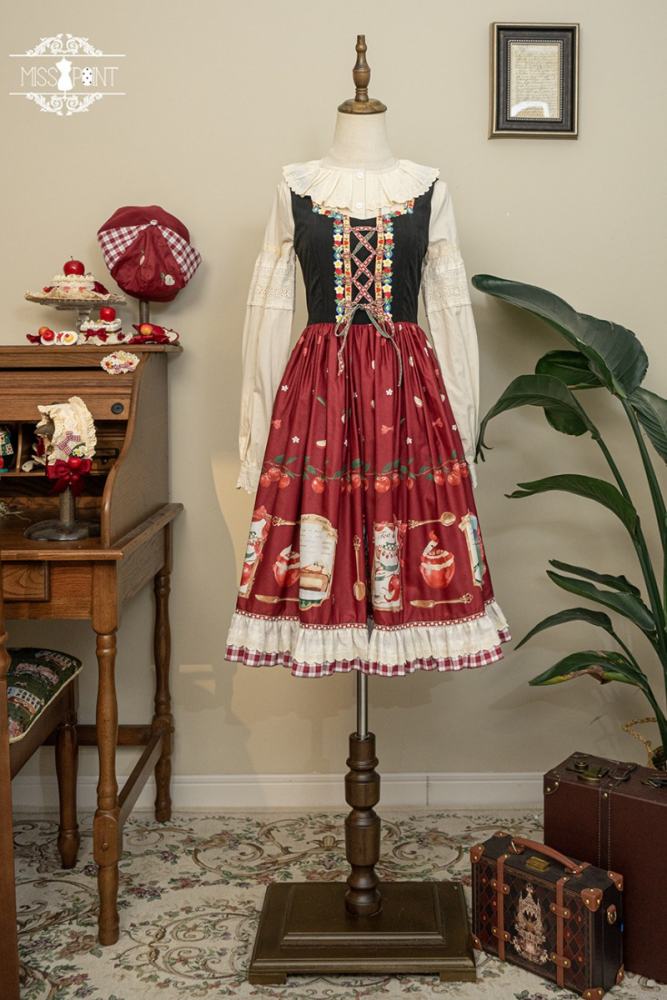 Miss Point Apple Grove Dirndl Dress Lolita Jumpers